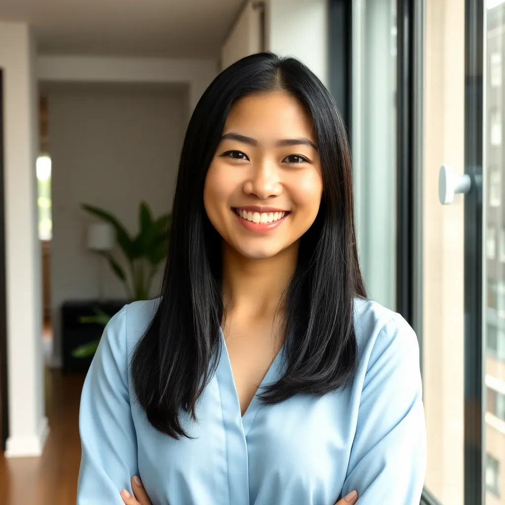 Jonge Nederlandse vrouw bekijkt spaarapp op smartphone