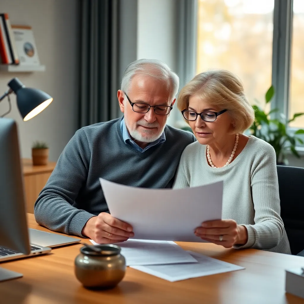 Familie bespreekt spaarplannen aan keukentafel