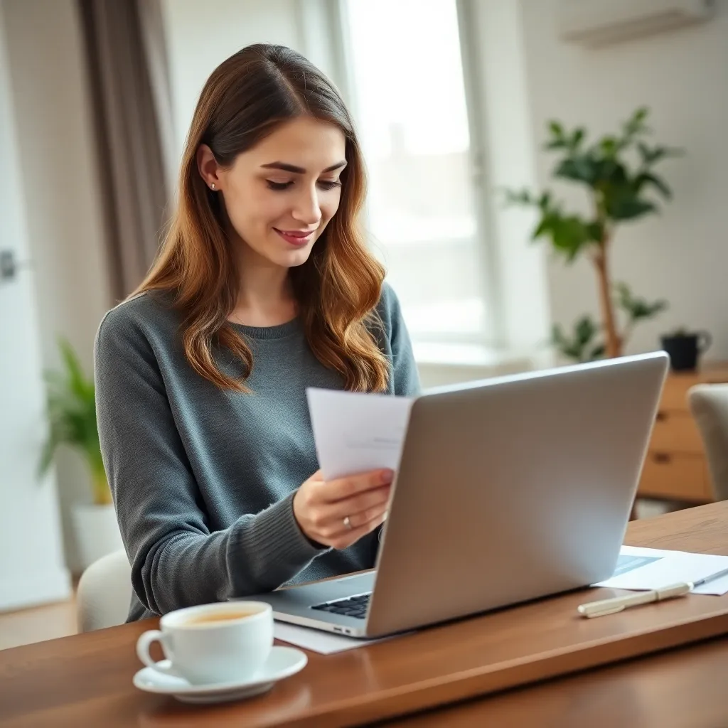 Nederlandse familie bespreekt financiën aan keukentafel met budget en rekenmachine